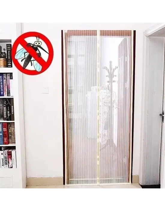 Omarı Pratik Manyetik Mıknatıslı Beyaz Kapı Pencere Sinekliği