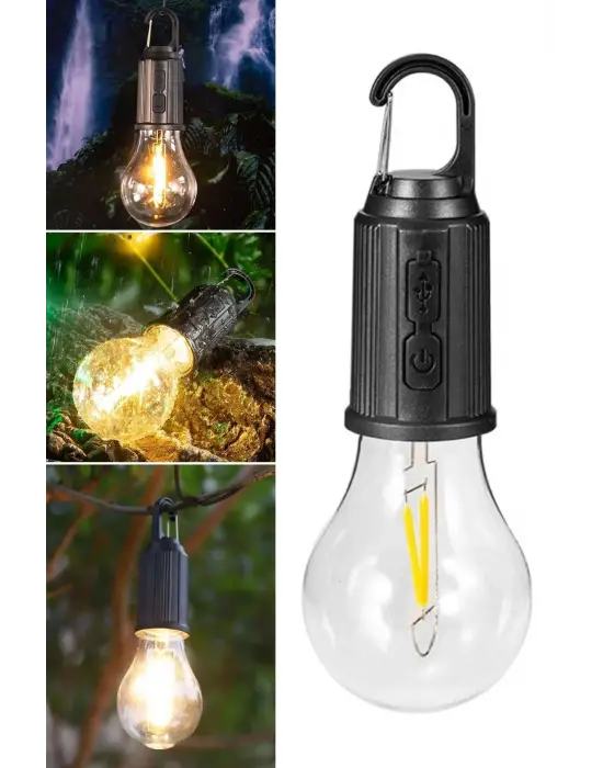 Omarı Şarj Edilebilir LED Kamp Lambası Online Satın Al