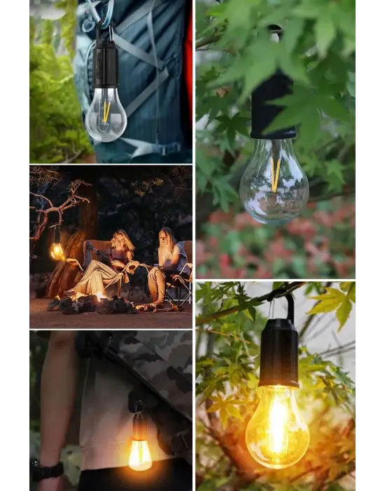 Omarı Şarj Edilebilir LED Kamp Lambası Online Satın Al