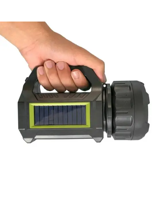 Omarı Taşınabilir USB Şarjlı LED El Feneri - Acil Durum Lambası & COB Işıklı