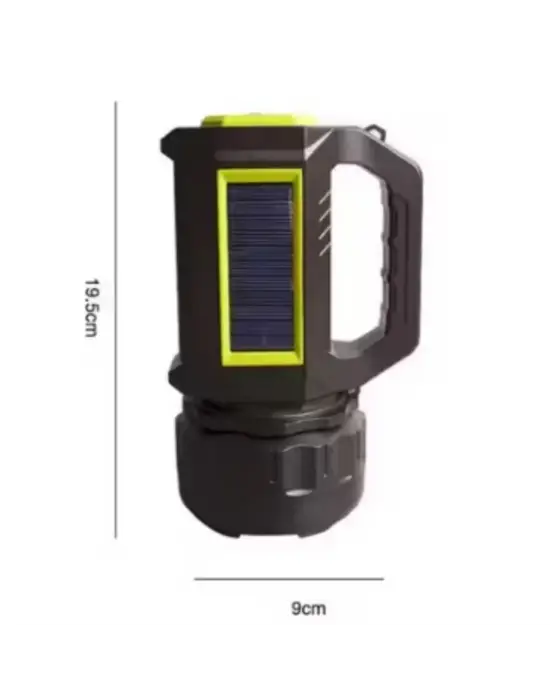 Omarı Taşınabilir USB Şarjlı LED El Feneri - Acil Durum Lambası & COB Işıklı