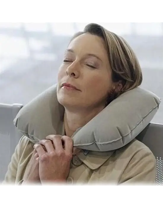 BUFFER® Seyahat Yolculuk Uyku Boyun Yastığı Ergonomik Ortopedik Yastık