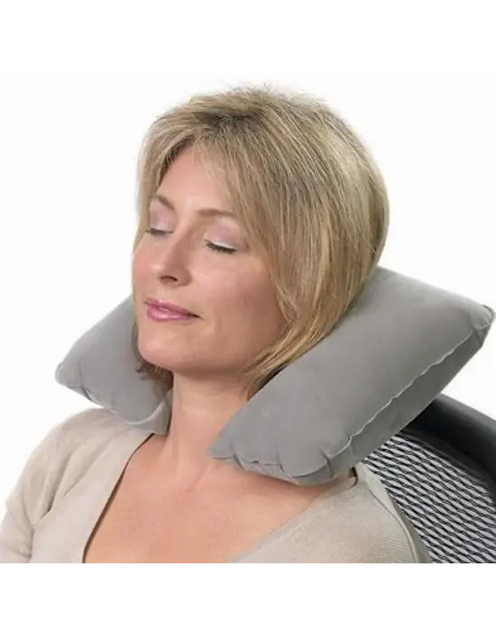 BUFFER® Seyahat Yolculuk Uyku Boyun Yastığı Ergonomik Ortopedik Yastık