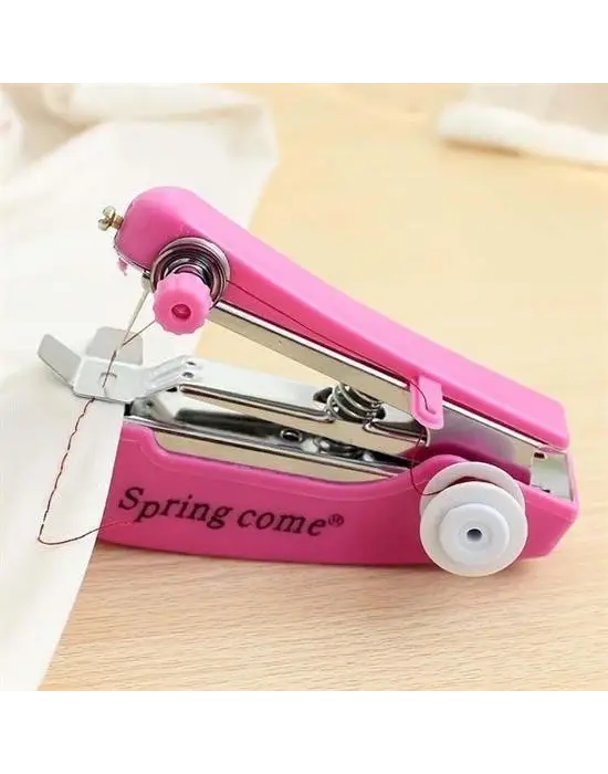 BUFFER® Spring Come Mini Kolay Seyehat ve Ev Tipi El Dikiş Dikme Makinası