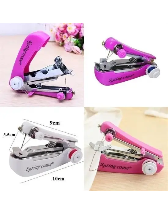 BUFFER® Spring Come Mini Kolay Seyehat ve Ev Tipi El Dikiş Dikme Makinası