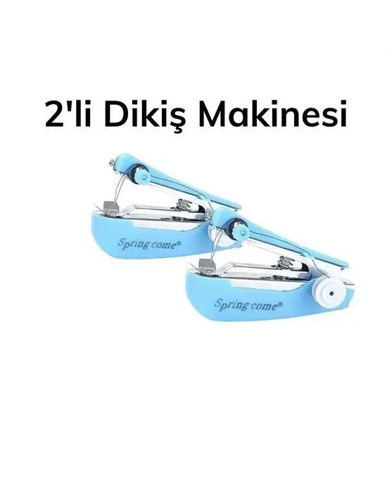 BUFFER® Spring Come Mini Kolay Seyehat ve Ev Tipi El Dikiş Dikme Makinası
