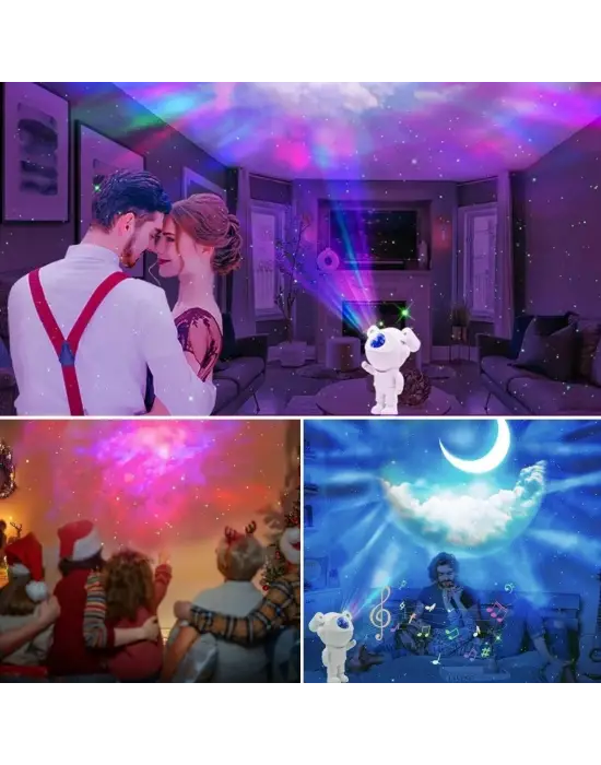 Omarı Kumandalı ASTRONOT Model Gece Lambası