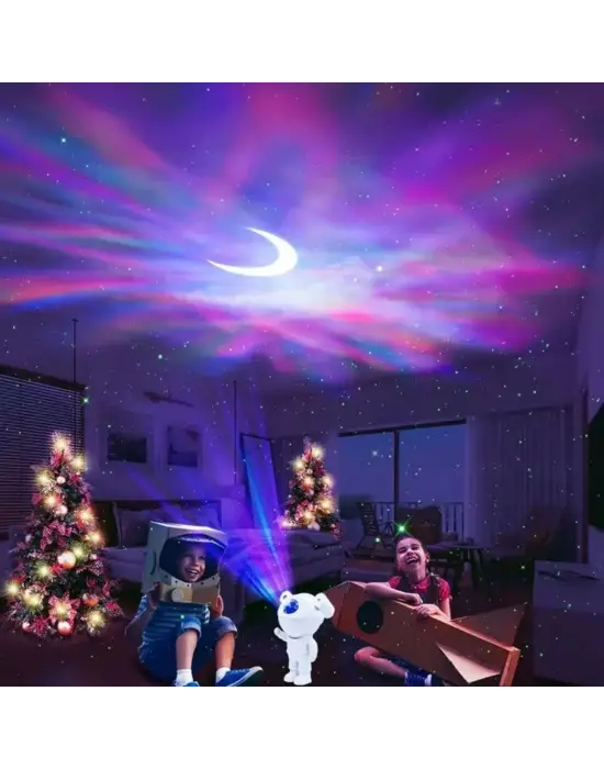 Omarı Kumandalı ASTRONOT Model Gece Lambası