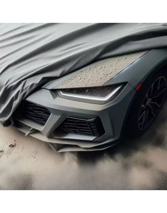 BUFFER® Su Geçirmez Yağmur,Kar,Dolu Koruyucu Sedan Araçlara Uyumlu Oto Araba Brandası-Araç Örtüsü