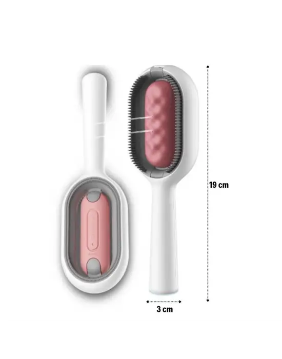 Omarı Su Hazneli Tüy Toplama Fırçası - Evcil Hayvanlar İçin Pratik Çözüm