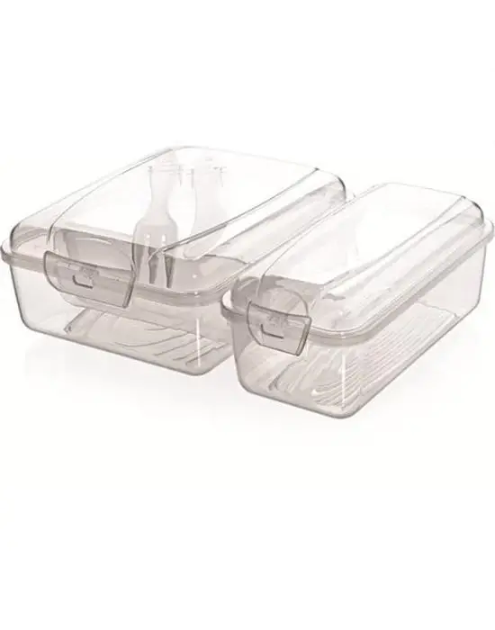 Omarı Ergonomik Asorti Çatal Bıçaklı Pratik Yoğurt Saklama Kabı