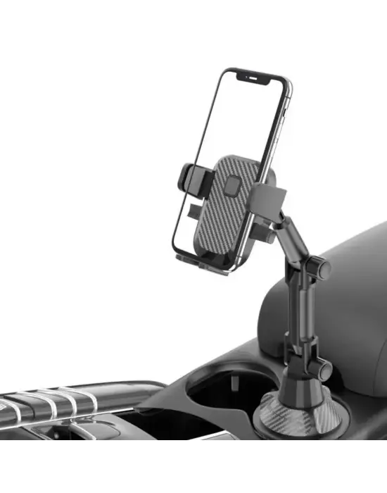 Omarı Teleskopik Araç Bardak Yerine Giren Telefon Tutucu