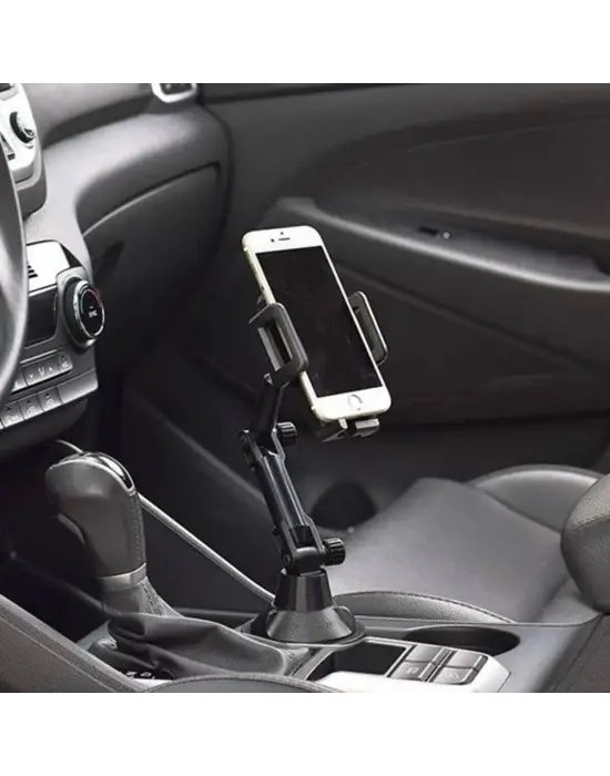 Omarı Teleskopik Araç Bardak Yerine Giren Telefon Tutucu