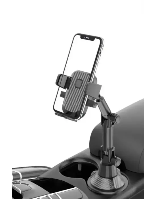 Omarı Teleskopik Araç Bardak Yerine Giren Telefon Tutucu