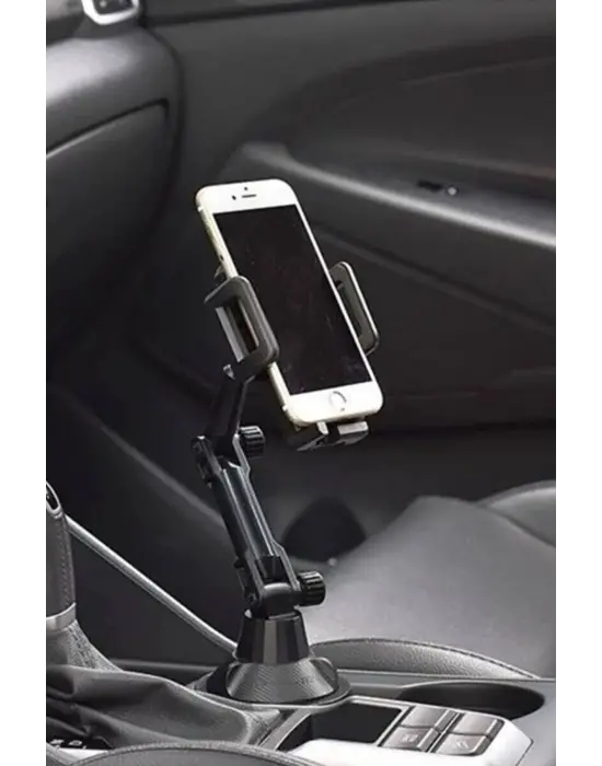 Omarı Teleskopik Araç Bardak Yerine Giren Telefon Tutucu