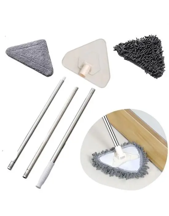 Omarı Teleskopik Saplı cm Üçgen Mop - Pratik ve Etkili Temizlik Çözümü