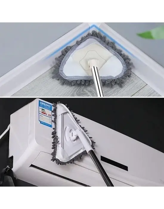 Omarı Teleskopik Saplı cm Üçgen Mop - Pratik ve Etkili Temizlik Çözümü