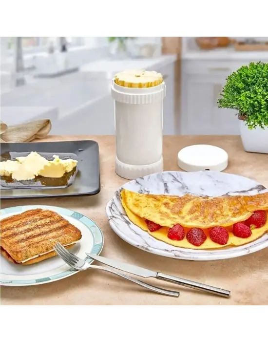 BUFFER® Tereyağı Sürme, Yayma, Saklama, Kesme Aparatı, Tereyağlık