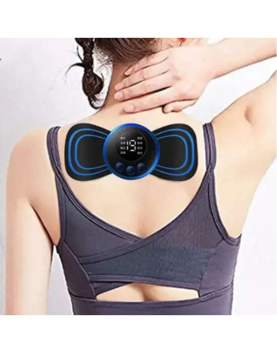 BUFFER® Titreşimli USB Şarj Aletli Mini Elektrikli Kelebek Masaj Aleti