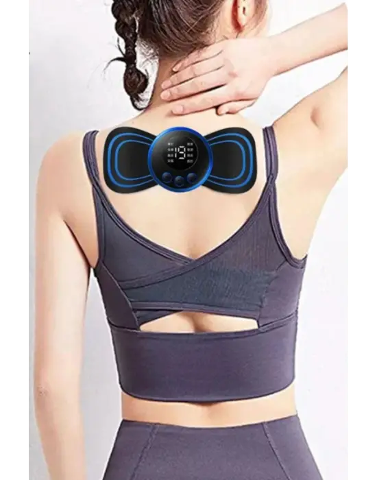 BUFFER® Titreşimli USB Şarj Aletli Mini Elektrikli Kelebek Masaj Aleti