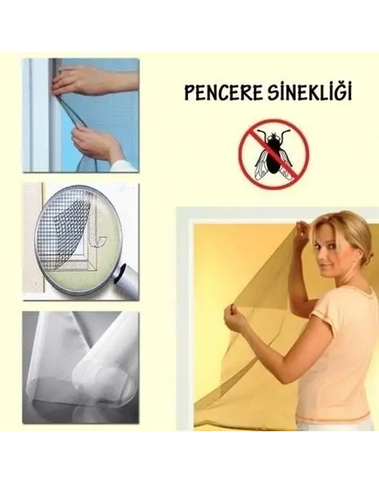 Omarı Tüm Cam Kapılara Uyumlu Sinekliği