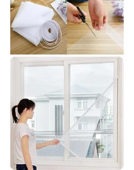 Omarı Tüm Cam Kapılara Uyumlu Sinekliği