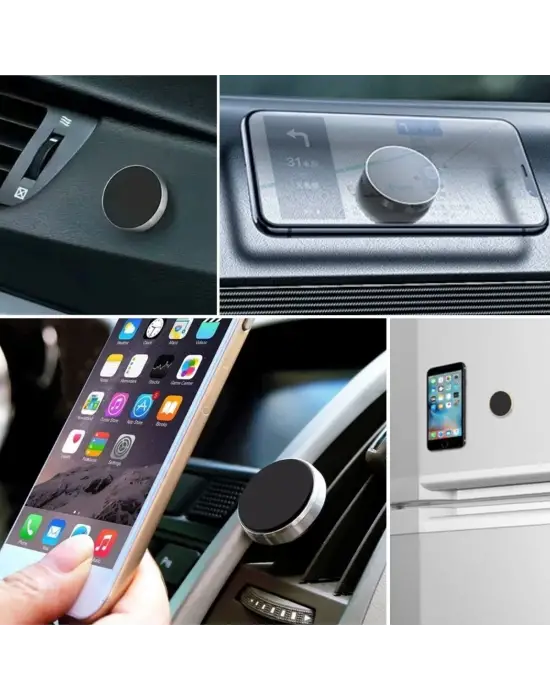 Omarı Güçlü Manyetik Araç İçi Telefon Tutucu
