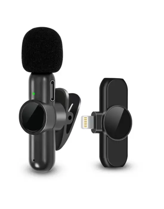 Omarı Kablosuz Yaka Mikrofonu - Type C ve Iphone Uyumlu