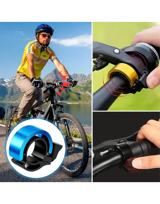 BUFFER® Ultra-Yüksek Sesli Alüminyum Alaşımlı Bisiklet Zili