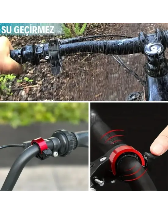 BUFFER® Ultra-Yüksek Sesli Alüminyum Alaşımlı Bisiklet Zili