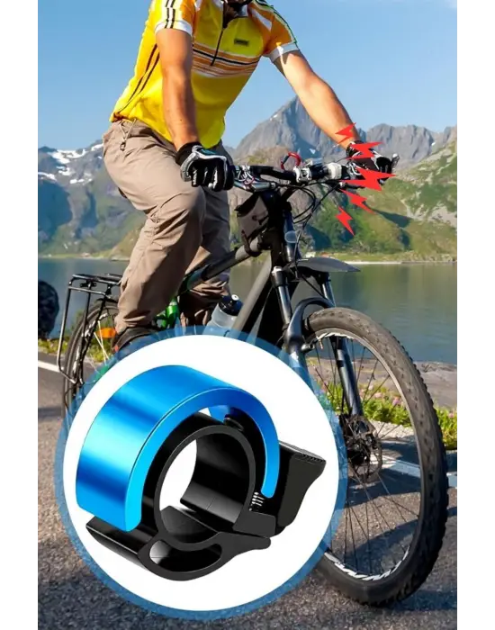 BUFFER® Ultra-Yüksek Sesli Alüminyum Alaşımlı Bisiklet Zili