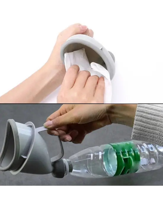 Omarı Pratik Taşınabilir Hijyenik Seyahat Tuvalet Aparatı