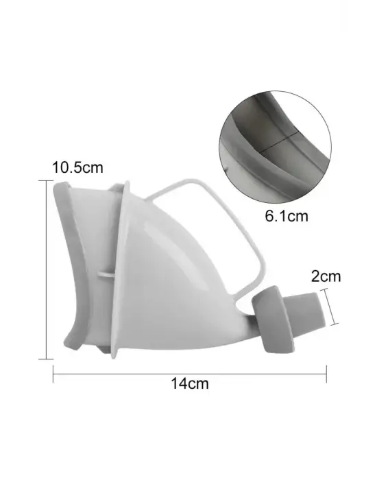 Omarı Pratik Taşınabilir Hijyenik Seyahat Tuvalet Aparatı