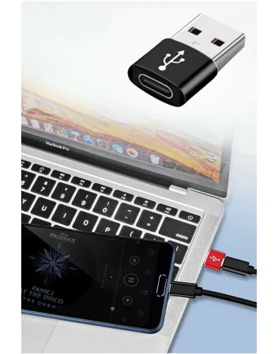 Omarı Hızlı Veri Aktarımı için TYPE-C Dönüştürücü Adaptör