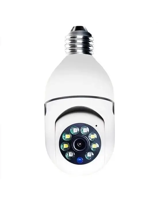 Omarı Panoramik Gece Görüş Akıllı Ampul Kamera