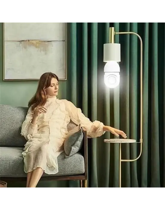 Omarı Panoramik Gece Görüş Akıllı Ampul Kamera