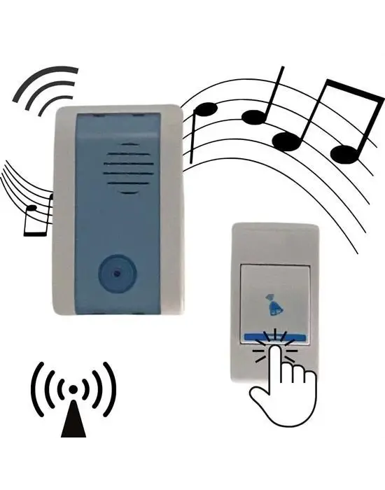 Omarı Kablosuz Ev Kapı Zili