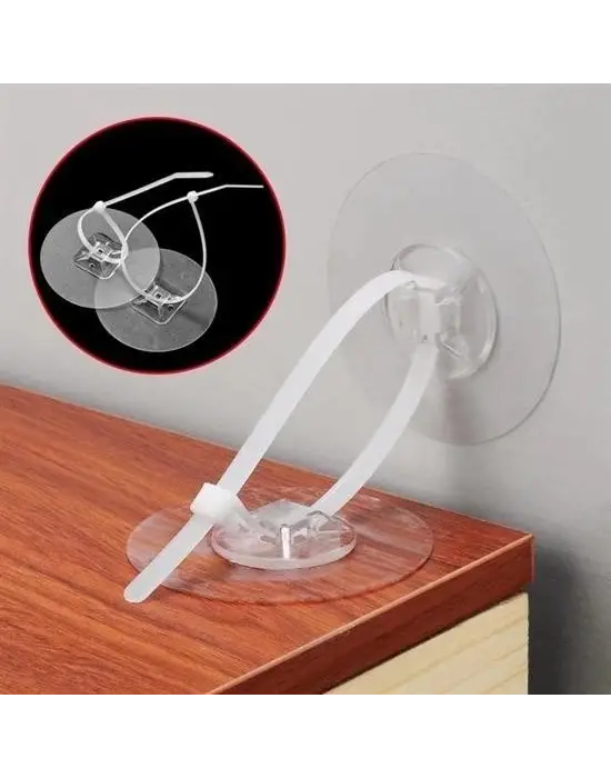 Omarı Yapışkanlı Deprem Güvenliği ve Çocuk Koruma Aparatı