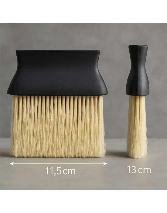 BUFFER® Yumuşak Kıllı ve Ergonomik Saplı Araç İçi Detaylı Toz Temizleme Fırçası