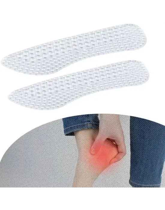 Omarı Topuk Ağrısını Gideren Ortapedik İnce Tabanlı Yumuşatıcı Topuk Koruyucu