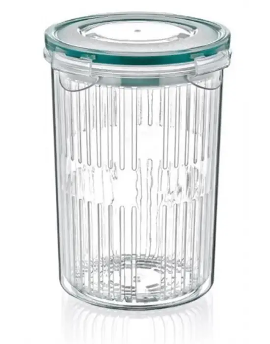 Omarı Zeytin Turşu Yıkama ve Saklama Kabı Klipsli Kapaklı - Pratik Mutfak Aleti