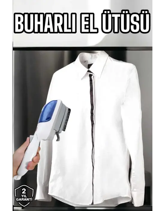 Buharlı El Ütüsü Taşınabilir Kompakt Su Hazneli