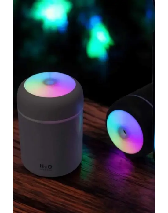 Buharlı Hava Nemlendirici Aromaterapi Renk Değiştirilebilir
