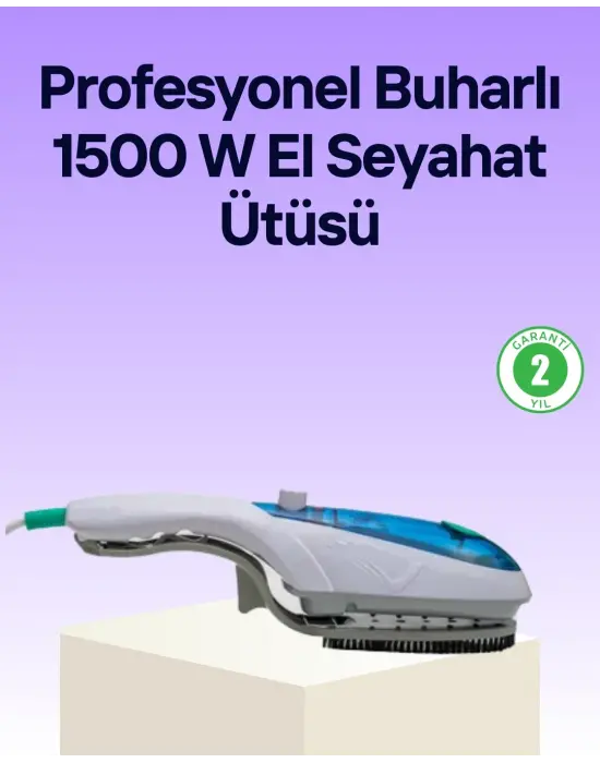 Buharlı Ütü Askıda Kullanım Kolaylığı İle Pratik Çözüm