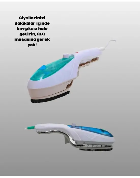 Buharlı Ütü Askıda Kullanım Kolaylığı İle Pratik Çözüm