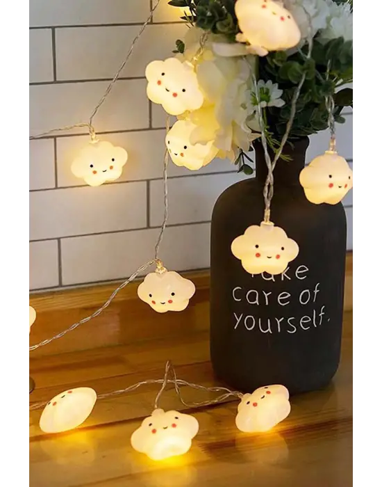 Bulut Şeklinde Led Şerit Lamba 12 Adet