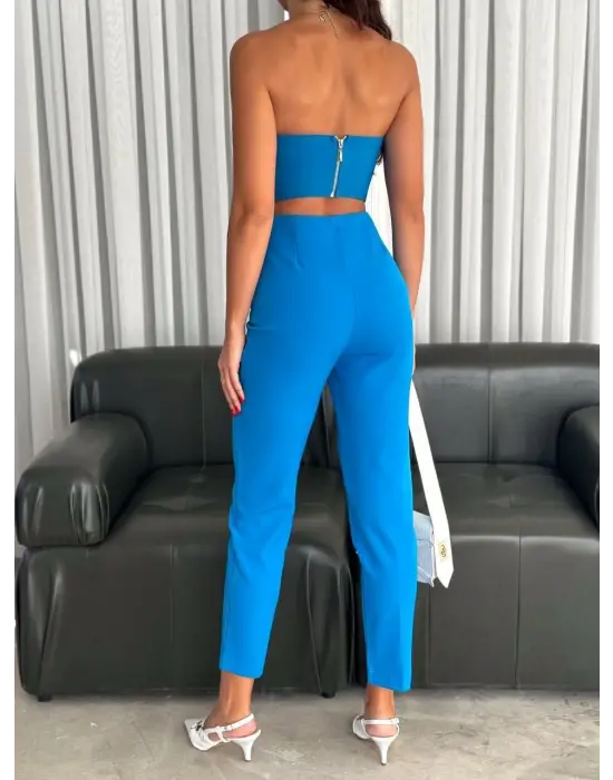 Omarı Şık ve Rahat Büstiyer Pantolon Takımı