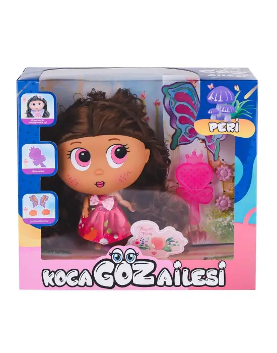 Omarı Koca Göz Ailesi Peri Kızı Oyuncak Bebek