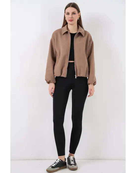 Modern Oversize Kaşe Ceket