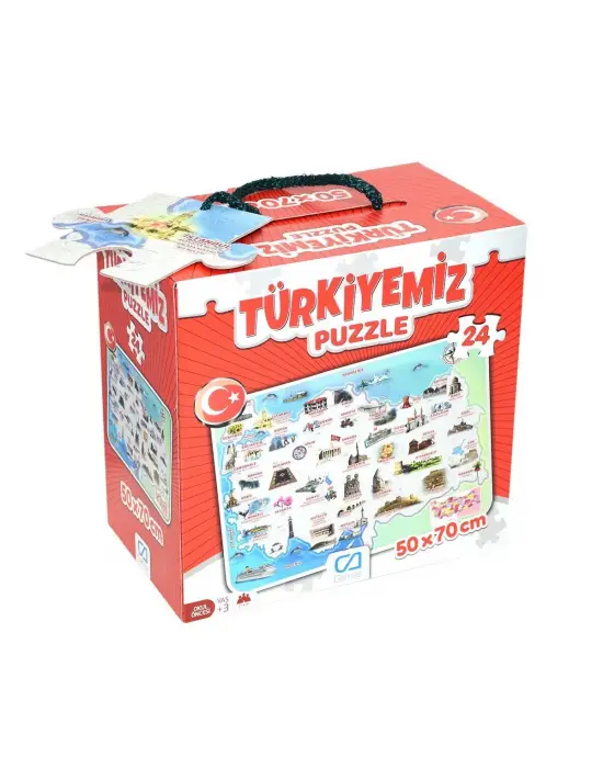 CA.5079 TÜRKİYEMİZ YER PUZZLE